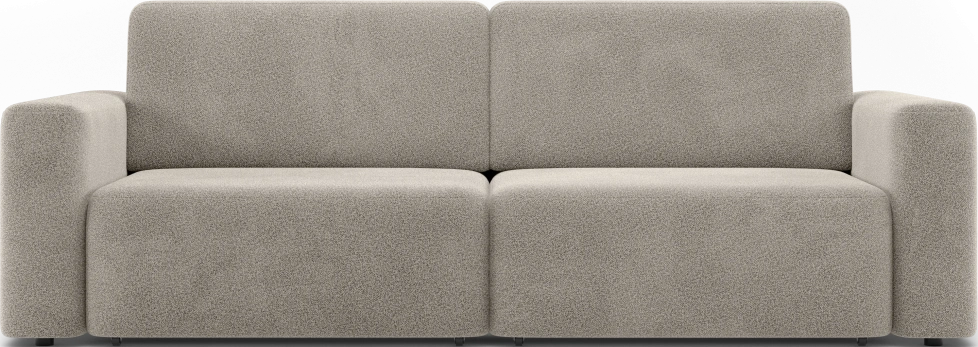 Диван прямой двухместный Дарио, модель 144, OVIS 13 (серый)