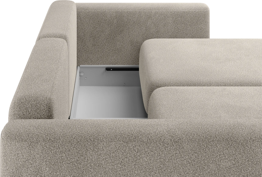 Диван прямой двухместный Дарио, модель 144, OVIS 13 (серый)