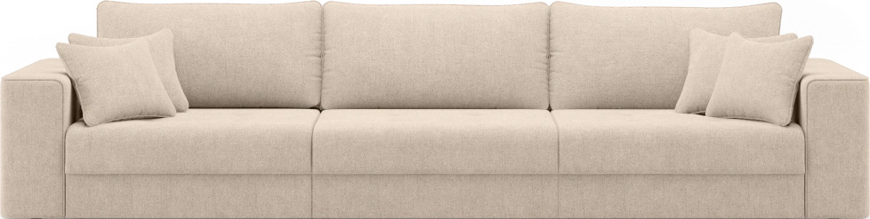 Диван прямой трехместный Конте, модель 036, Danco 130 (бежевый)