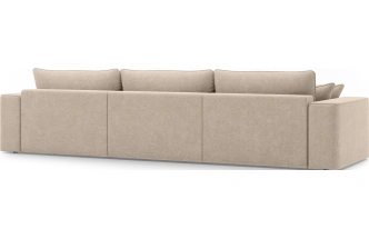 Диван прямой трехместный Конте, модель 036, Danco 130 (бежевый)
