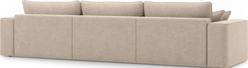 Диван прямой трехместный Конте, модель 036, Danco 130 (бежевый)