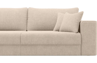 Диван прямой трехместный Конте, модель 036, Danco 130 (бежевый)