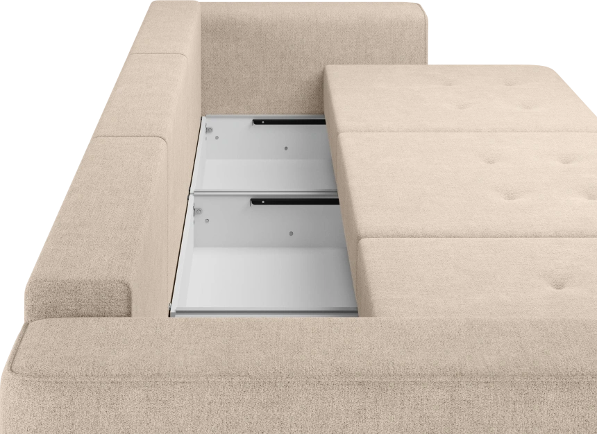 Диван прямой трехместный Конте, модель 036, Danco 130 (бежевый)