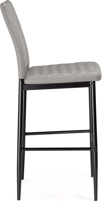 Барный стул Teon, серый / черный