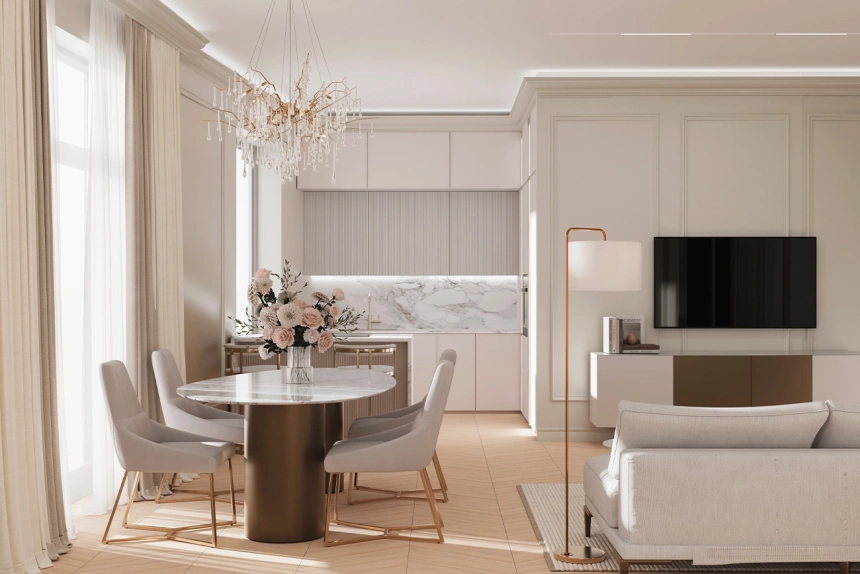 Стул 30C-1185 GRE, мягкий, велюр, серый 