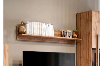 Полка навесная Ницца, дуб вотан