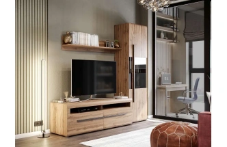 Полка навесная Ницца, дуб вотан