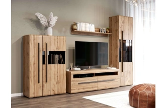 Полка навесная Ницца, дуб вотан