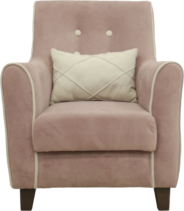 Кресло Винтаж, Тедди 633, Тедди 23 (дым)