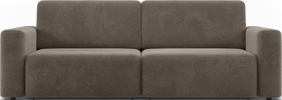 Диван прямой двухместный Дарио, модель 144, OVIS 30 (коричневый)