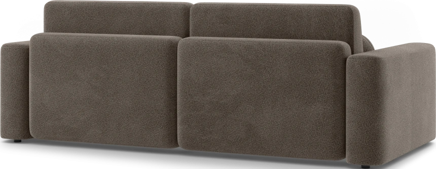 Диван прямой двухместный Дарио, модель 144, OVIS 30 (коричневый)