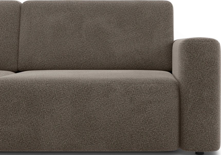 Диван прямой двухместный Дарио, модель 144, OVIS 30 (коричневый)