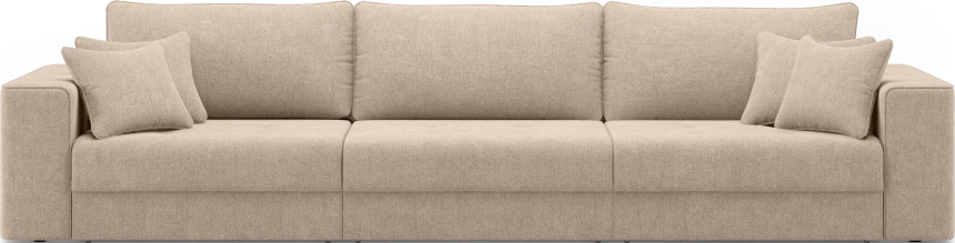 Диван прямой трехместный Конте, модель 036, Danco 290 (коричневый)