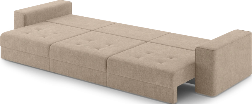 Диван прямой трехместный Конте, модель 036, Danco 290 (коричневый)