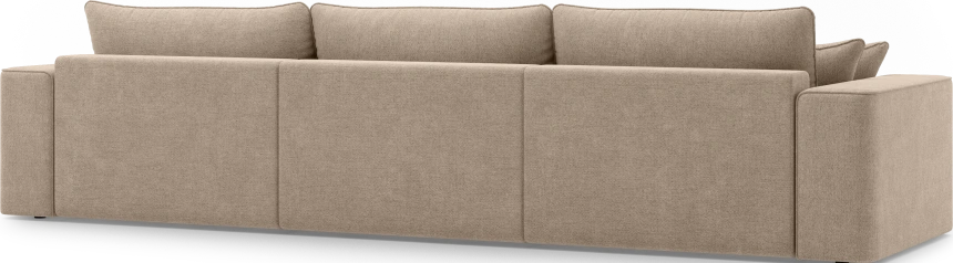 Диван прямой трехместный Конте, модель 036, Danco 290 (коричневый)