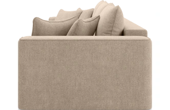 Диван прямой трехместный Конте, модель 036, Danco 290 (коричневый)