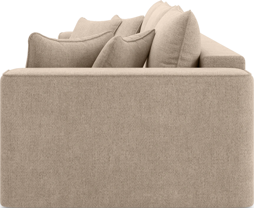 Диван прямой трехместный Конте, модель 036, Danco 290 (коричневый)