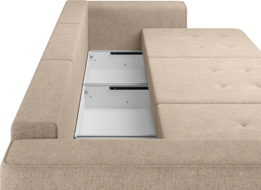 Диван прямой трехместный Конте, модель 036, Danco 290 (коричневый)