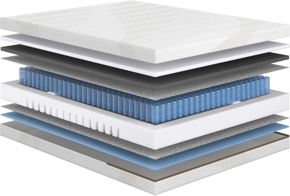 Матрас средней жесткости Versa Middle, 80x200