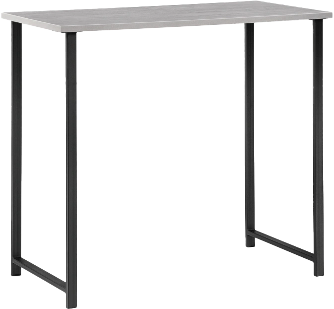 Барная стойка Дилан Лофт, 120x60x110, бетон, каркас черный