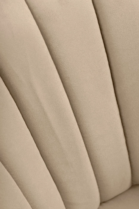 Полубарный стул Бэнбу, велюр бежевый velutto 05 / черный