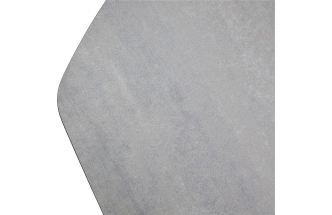 Кухонный стол раздвижной Lorens 150, TL-58 поворотная система раскладки, испанская керамика, Темно-серый