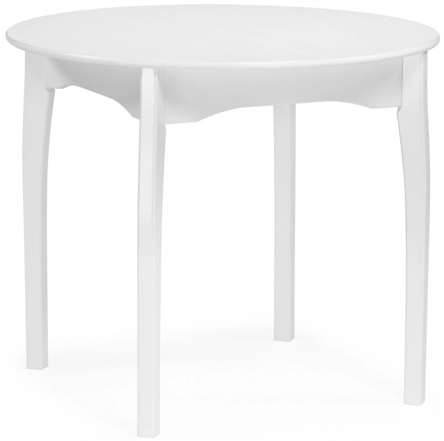 Кухонный раздвижной стол Распи, 90(120)х90х76, белый