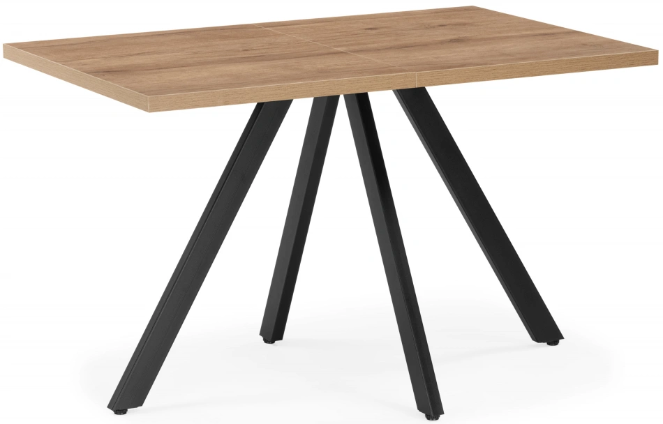 Кухонный стол Keon раздвижной T32, дуб табачный / черный