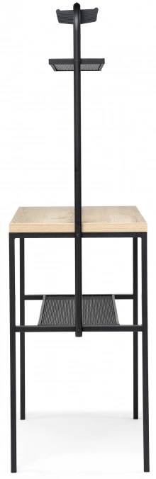 Барный стол Нари, 120х50х171, делано / черный матовый