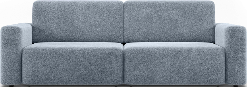 Диван прямой двухместный Дарио, модель 144, OVIS 78 (синий)