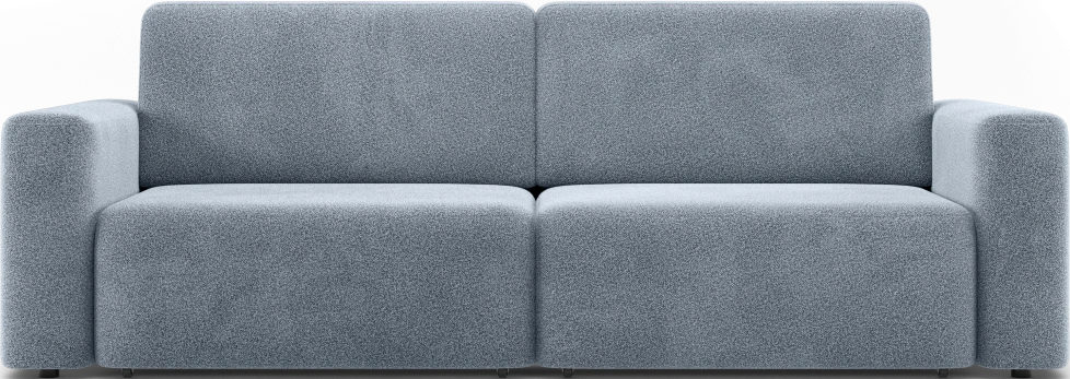 Диван прямой двухместный Дарио, модель 144, OVIS 78 (синий)