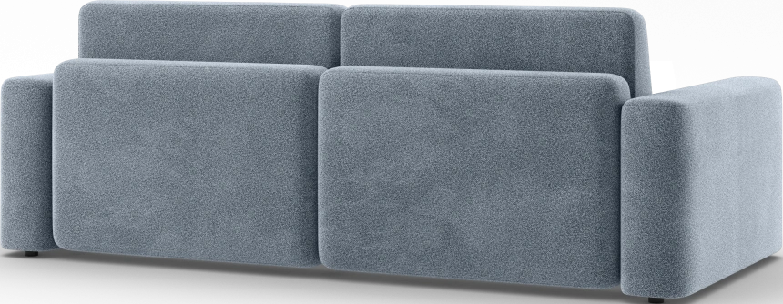 Диван прямой двухместный Дарио, модель 144, OVIS 78 (синий)