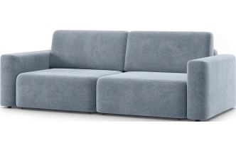 Диван прямой двухместный Дарио, модель 144, OVIS 78 (синий)