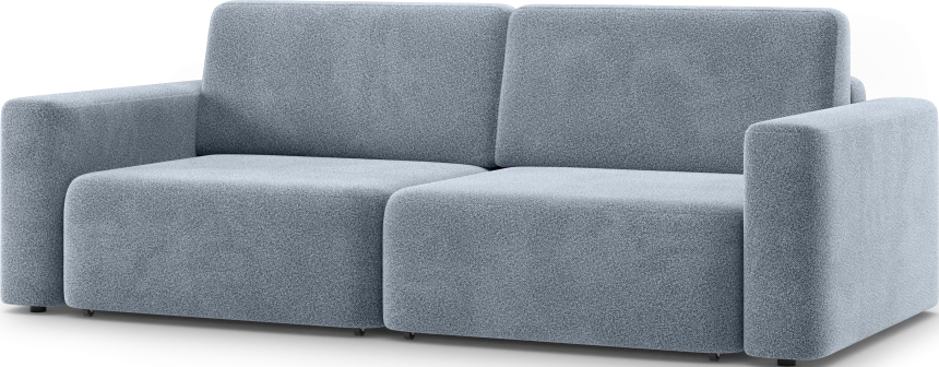 Диван прямой двухместный Дарио, модель 144, OVIS 78 (синий)