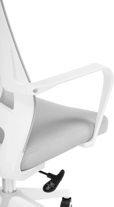 Компьютерное кресло Tilda, светло-серый / белый