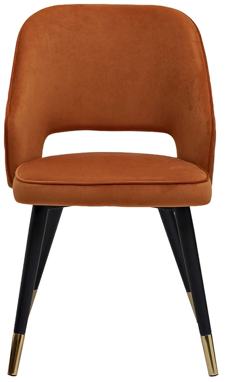Стул 30C-1205-1 TER, мягкий, велюр, терракотовый 