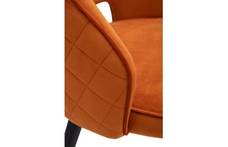 Стул 30C-1205-1 TER, мягкий, велюр, терракотовый