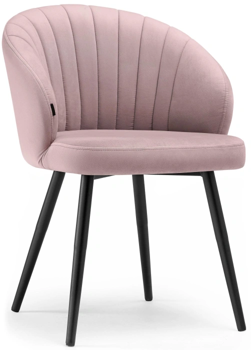 Стул Бэнбу, мягкий, velutto 37 / черный