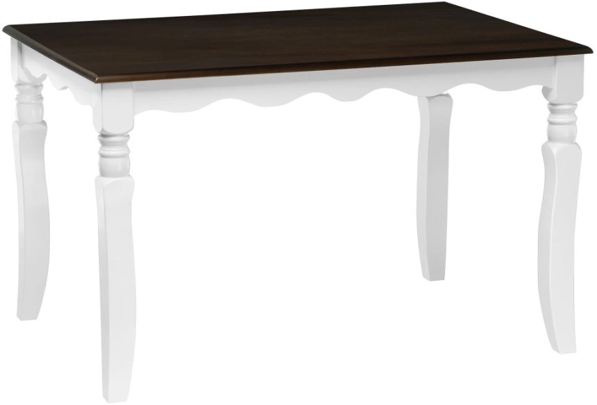 Кухонный стол Provance, 120х80х74, white / oak