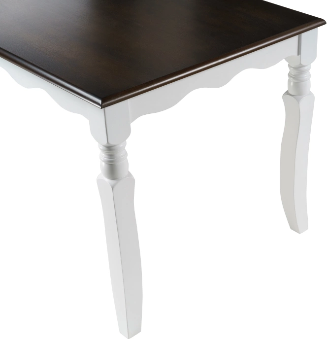 Кухонный стол Provance, 120х80х74, white / oak
