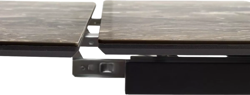 Кухонный стол раздвижной Моцарт 200, Amadeus Polished, керамика, Дуб монтана