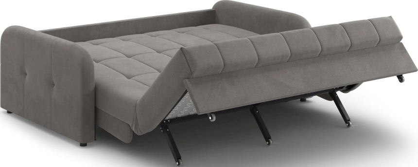 Диван прямой Гаспар 180, модель 045, Happy 927 (серый)