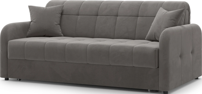 Диван прямой Гаспар 180, модель 045, Happy 927 (серый)