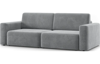 Диван прямой двухместный Дарио, модель 144, OVIS 83 (темно-серый)