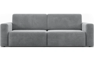 Диван прямой двухместный Дарио, модель 144, OVIS 83 (темно-серый)