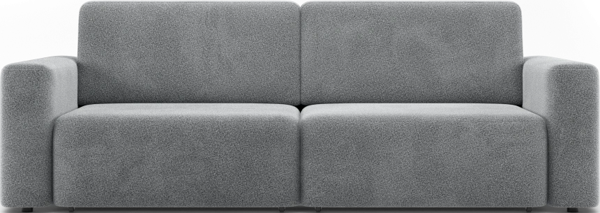Диван прямой двухместный Дарио, модель 144, OVIS 83 (темно-серый)