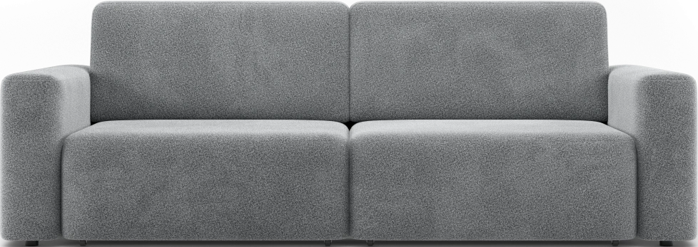 Диван прямой двухместный Дарио, модель 144, OVIS 83 (темно-серый)
