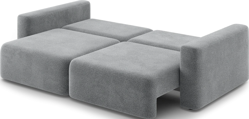 Диван прямой двухместный Дарио, модель 144, OVIS 83 (темно-серый)