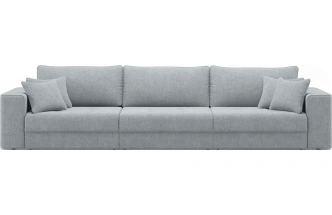 Диван прямой трехместный Конте, модель 036, Danco 995 (серый)