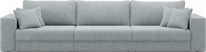 Диван прямой трехместный Конте, модель 036, Danco 995 (серый)